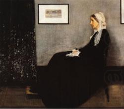 James Abbott McNeil Whistler Arrangement in Gray and Bloack No.1;Portrait of the Artist's Mother china oil painting image